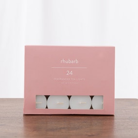 Pack of 24 Rhubarb Tealights