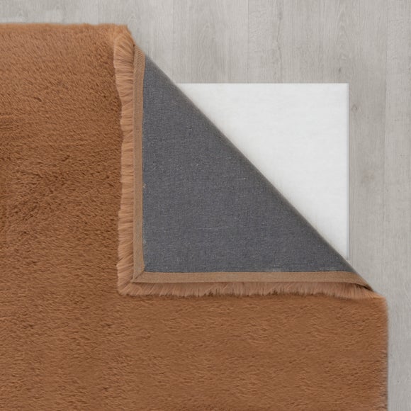 Dorma Purity Luxury Faux Fur Rug Dunelm