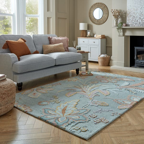 Dalby Floral Wool Rug  undefined