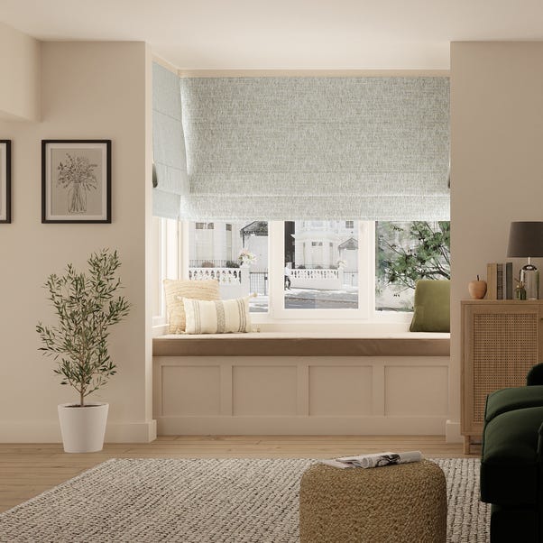 Harlow Natural Roman Blind  undefined