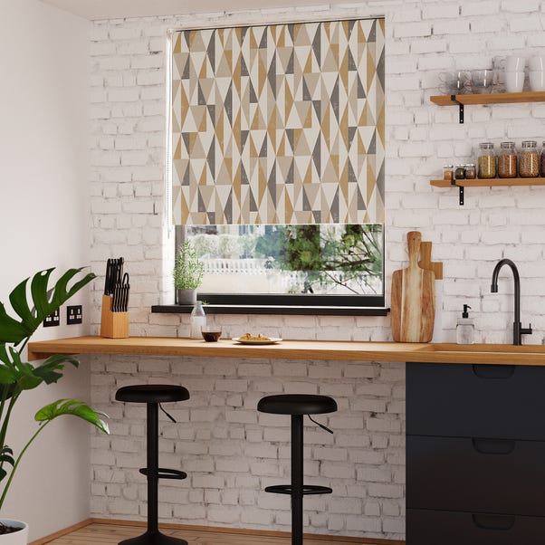 Triangle Toffee Blackout Roller Blind  undefined