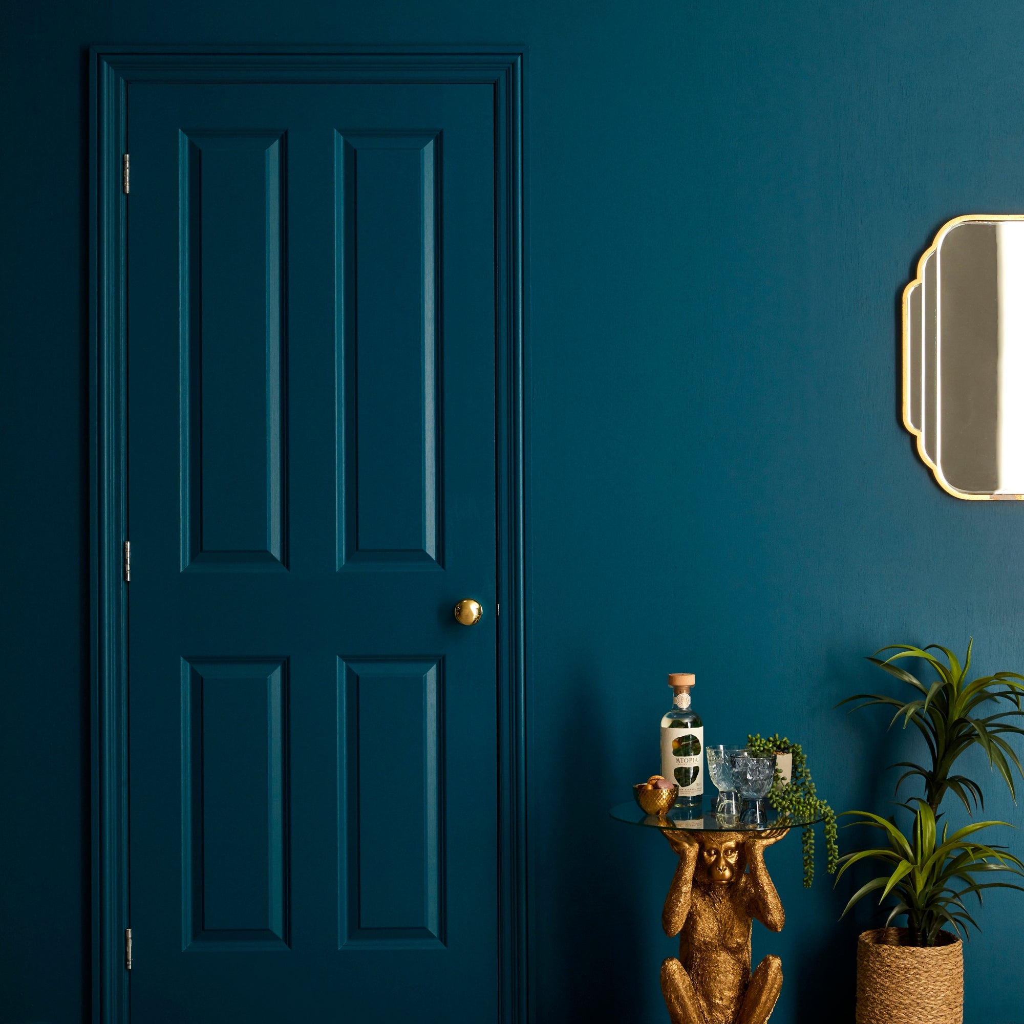 Dunelm Charm Blue Matt Emulsion Paint | Dunelm