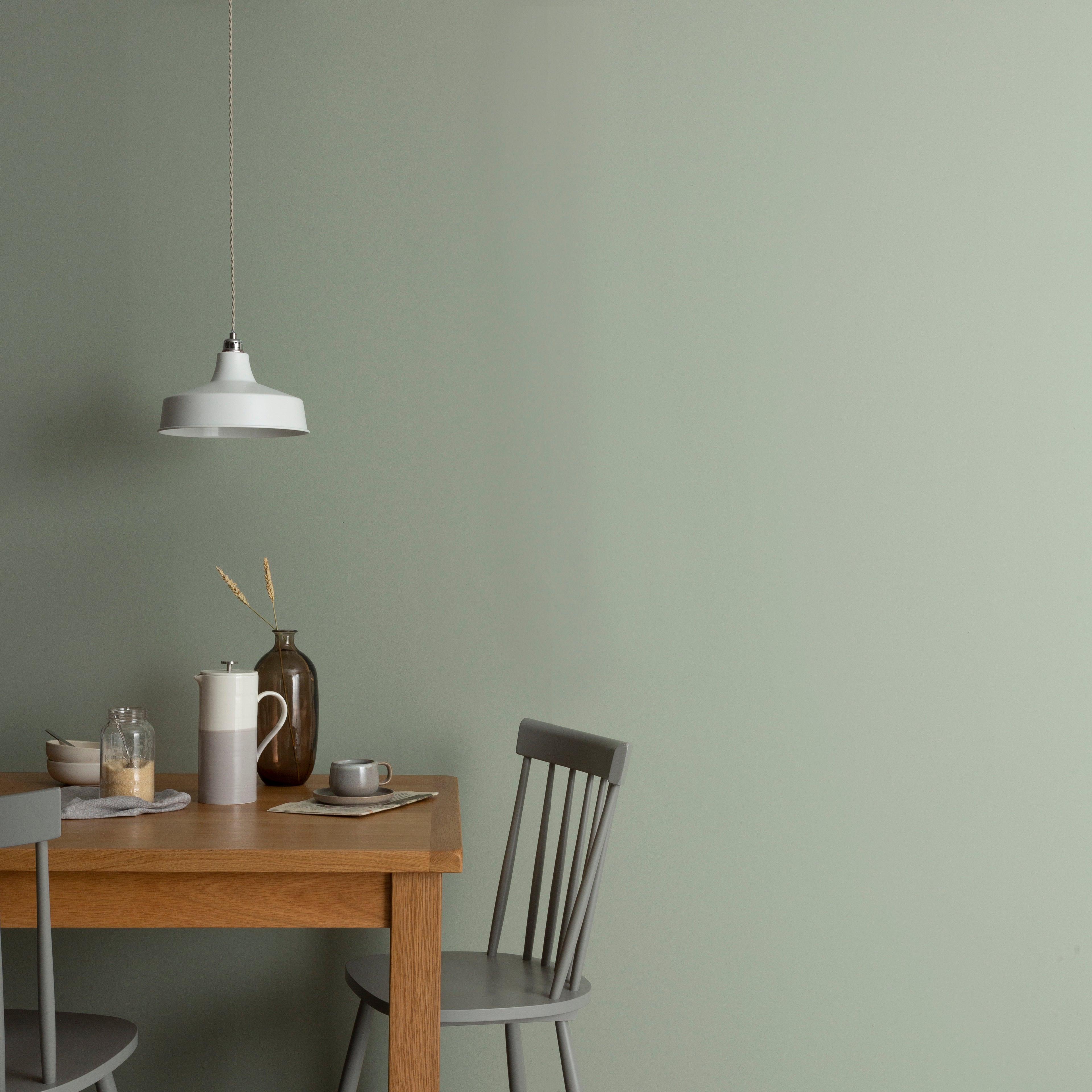 Dunelm Sage Eggshell Emulsion Paint | Dunelm