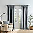 Wynter Grey Thermal Pencil Pleat Curtains  undefined