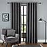 Wynter Charcoal Thermal Eyelet Curtains  undefined
