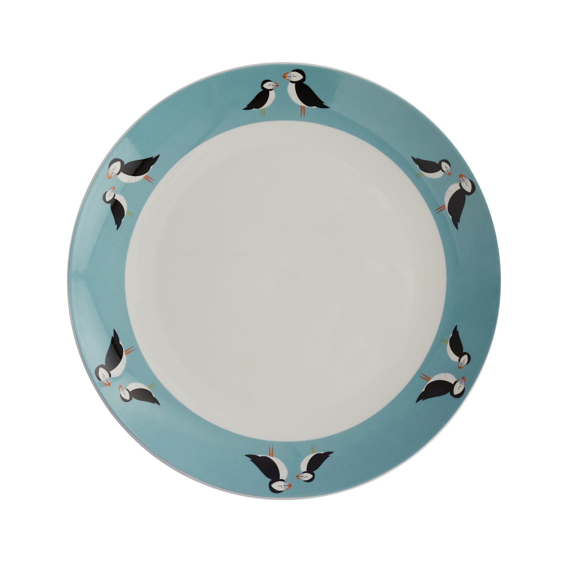Puffin Porcelain Dinner Plate