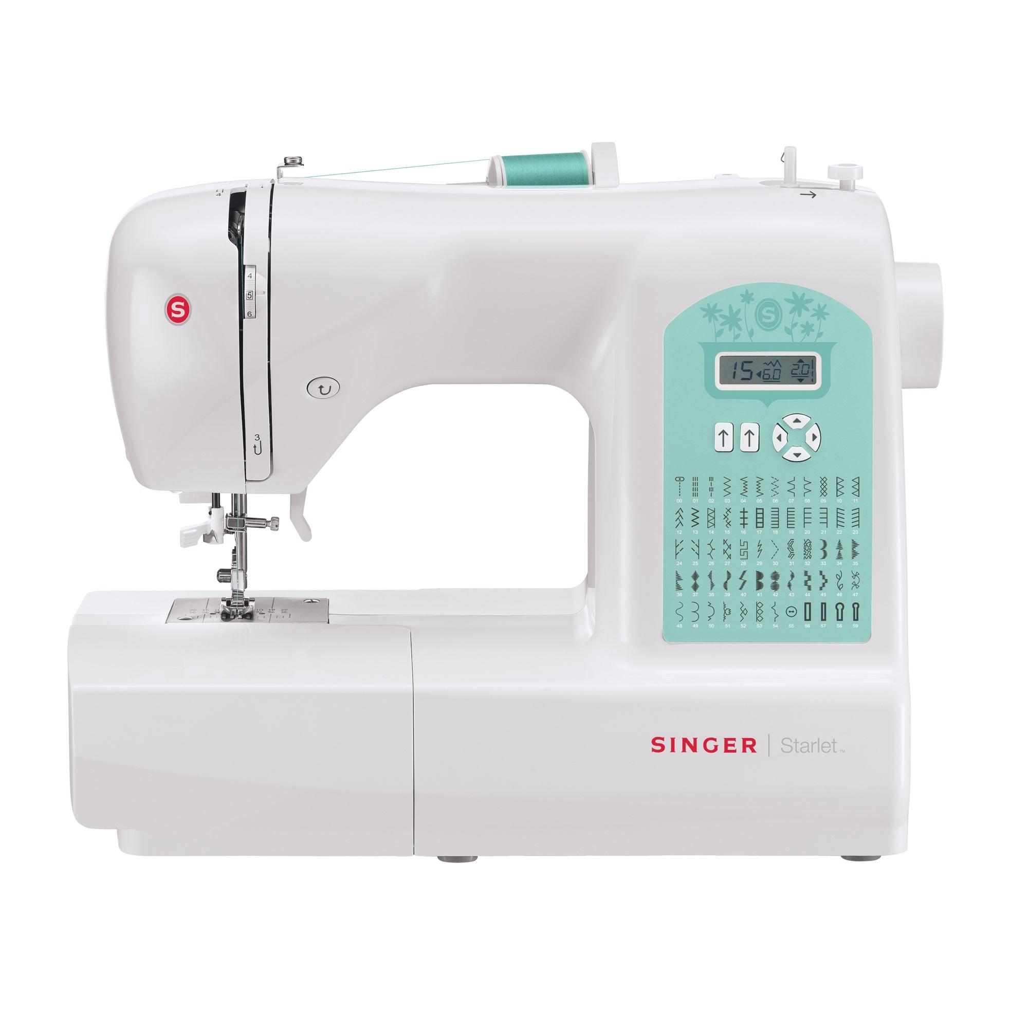 Singer Starlet 6660 Sewing Machine White