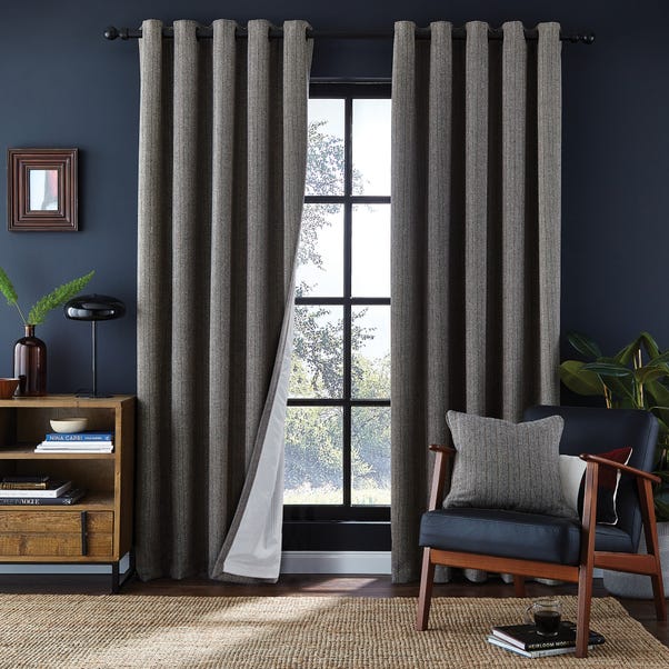 Haworth Herringbone Natural Eyelet Curtains Dunelm Haworth Herringbone Natural Eyelet, Grey And Orange Curtains Dunelm