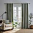 Wynter Sage Thermal Eyelet Curtains  undefined
