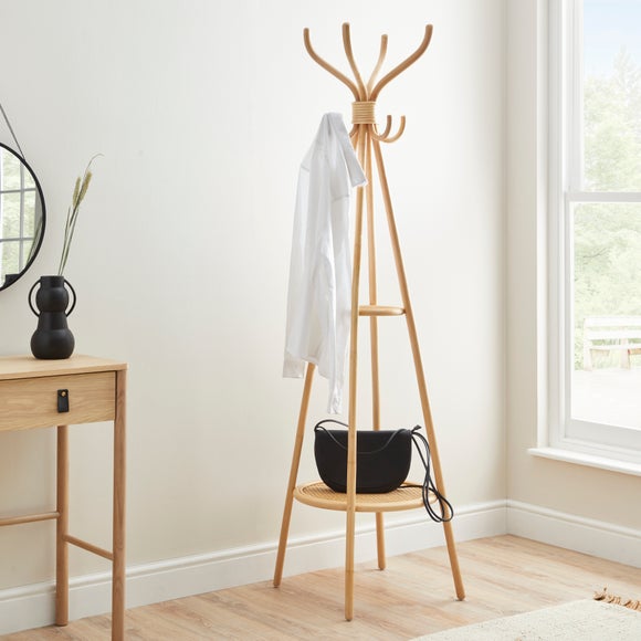 Cane Coat Stand Dunelm