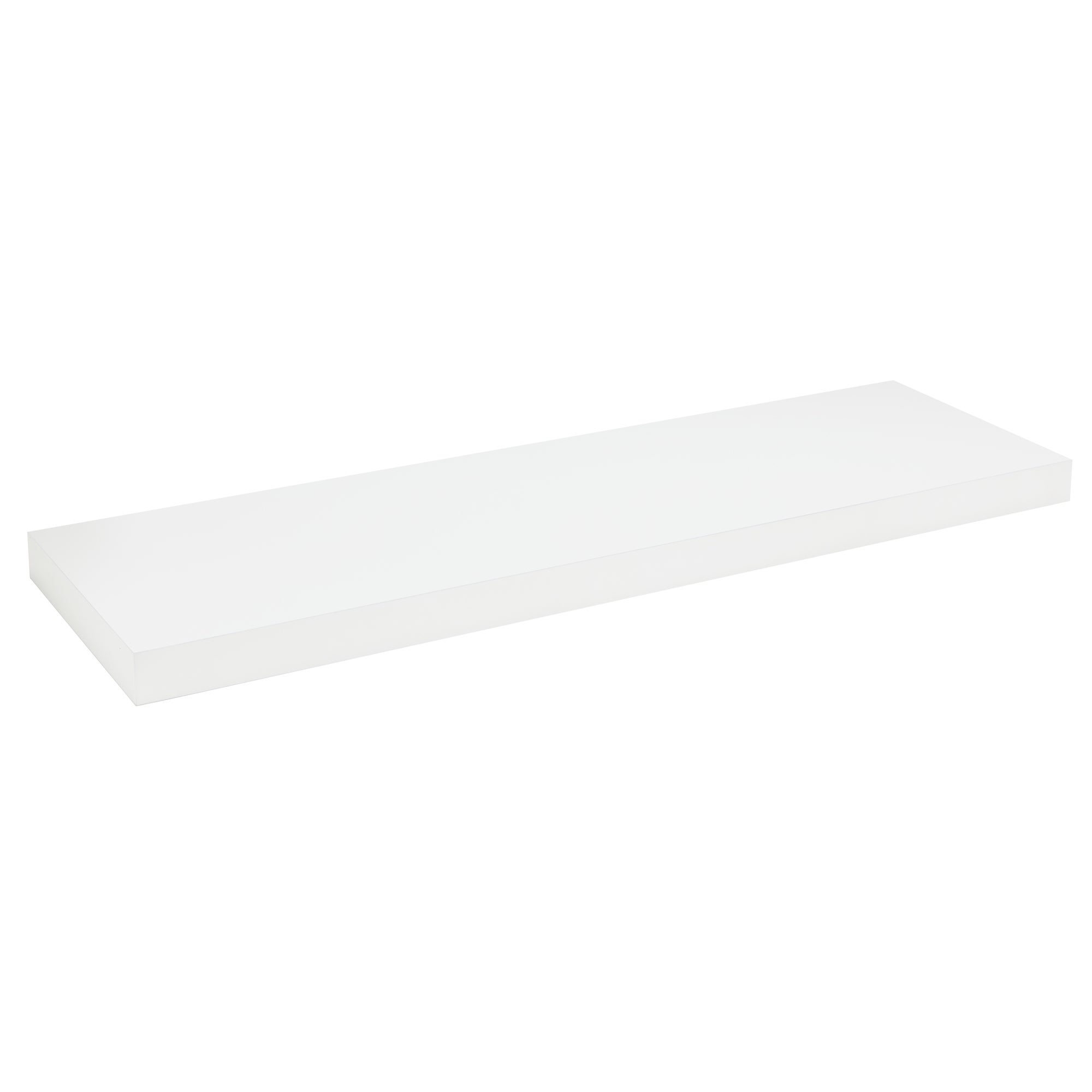 White Floating Shelf | Dunelm