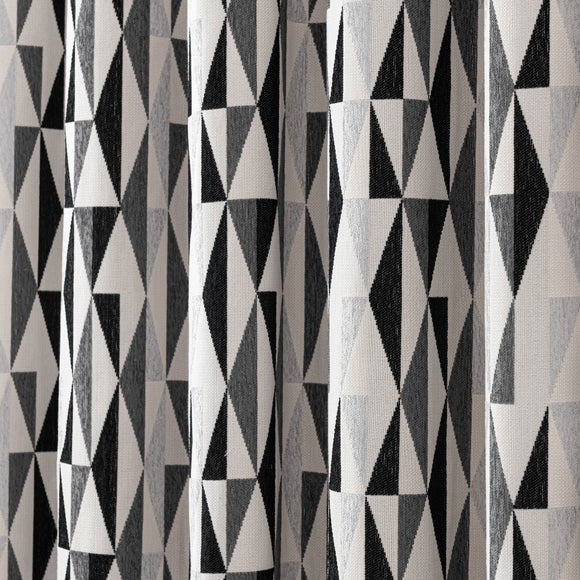 Photo 3 of Elements Triangles Eyelet Curtains Photo 3 of Elements Triangles Eyelet Curtains