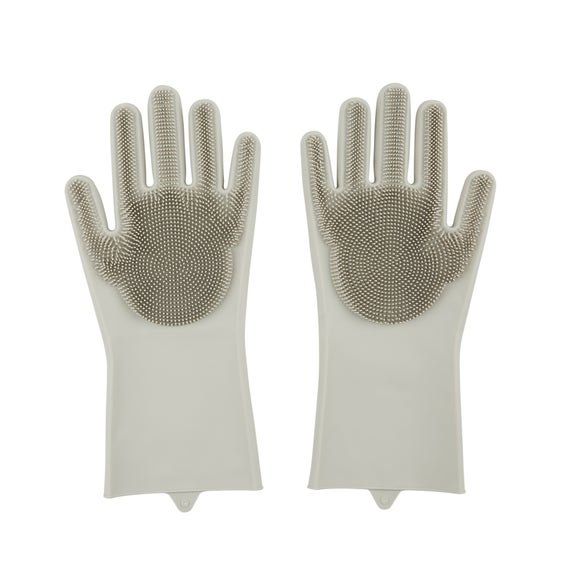 cleaning silicone gloves