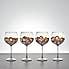 Set of 4 Lustre Gin Glasses Clear