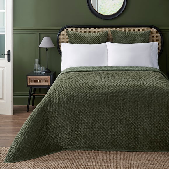 Dunelm discount quilted throw