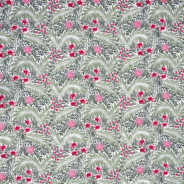By the Metre William Morris Larkspur Craft Cotton MultiColoured