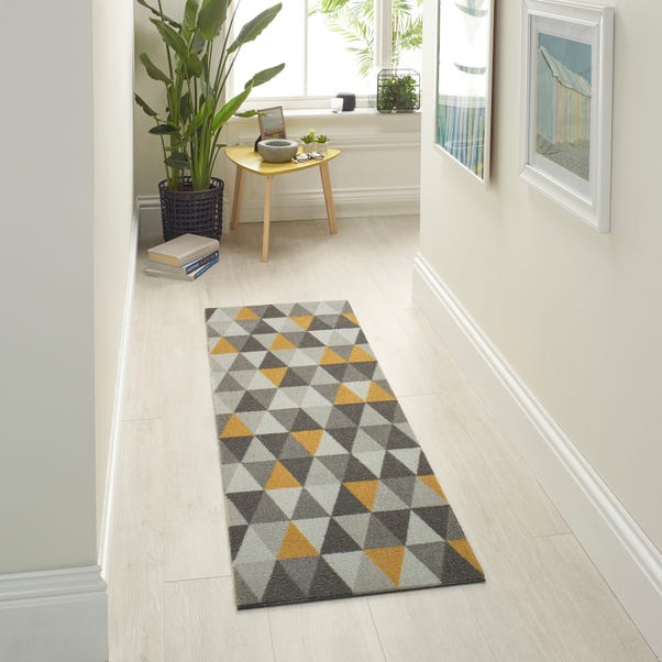 Marvel Geo Triangles Washable Runner image 1 of 6