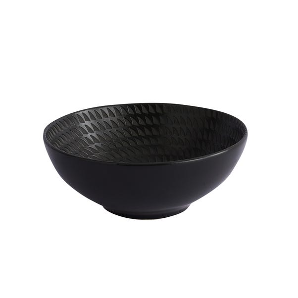 Carbon Stoneware Cereal Bowl image 1 of 2