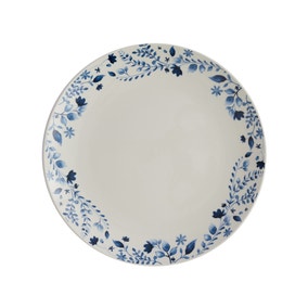 Indigo Meadow Porcelain Dinner Plate