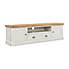 Compton Ivory Extra Wide TV Stand Ivory