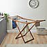 Acacia Wood Airer with Wings Wood (Brown)