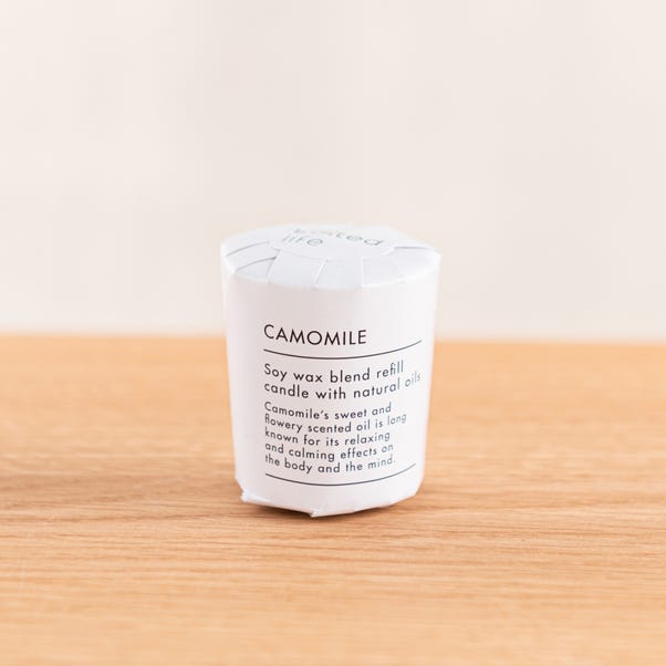 Camomile Soy Wax Blend Votive Candle image 1 of 2