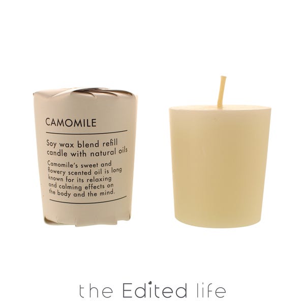 Set of 18 Camomile Soy Votive Candles image 1 of 1