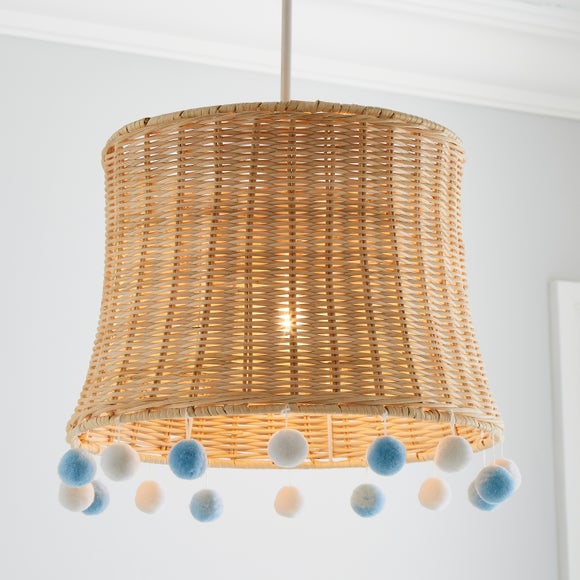 dunelm rattan lampshade