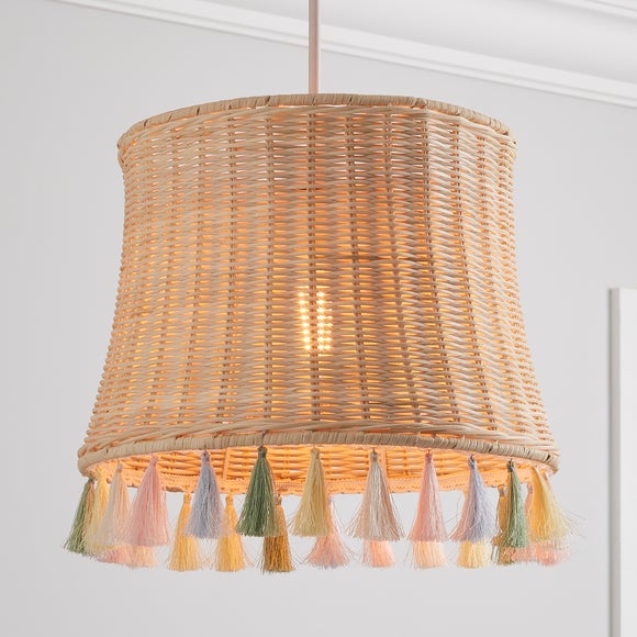 Dunelm deals rattan light