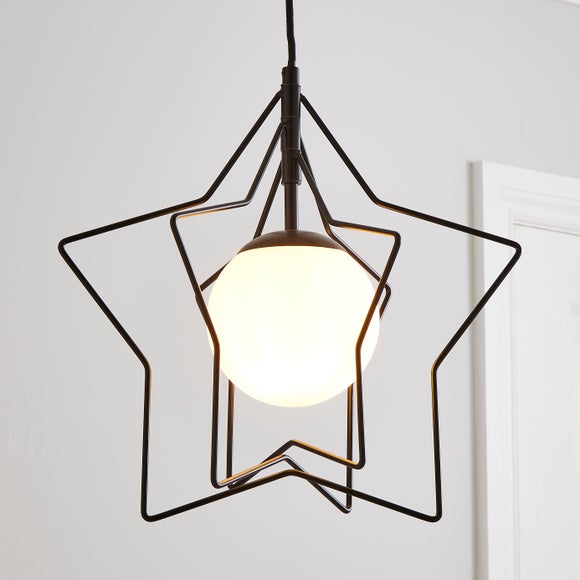 Black star 2024 pendant light