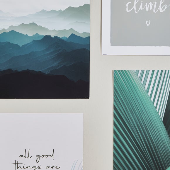Pack of 5 Mindful Modern Posters | Dunelm