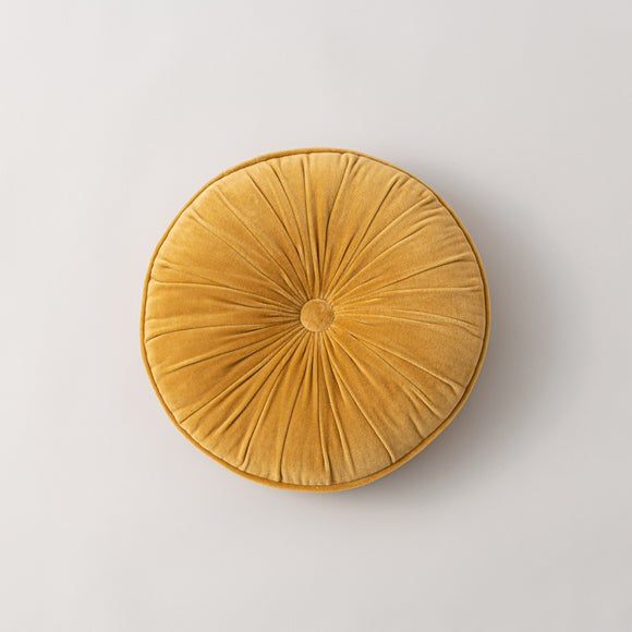 Round 2025 ochre cushion