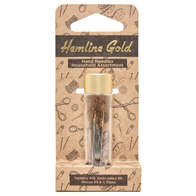 Hemline Gold Premium Assorted Hand Sewing Needles