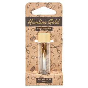 Hemline Gold Premium Hand Sewing Tapestry Needles