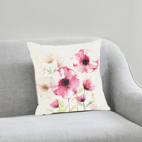 Poppy 43x43cm Cushion Pink image 1 of 1