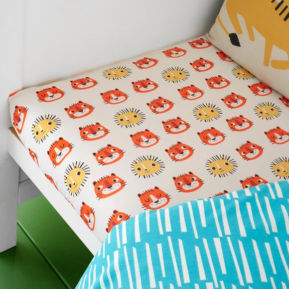 Cotton Fitted Sheet Twin Pack 