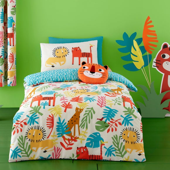 Cotton Reversible Duvet Cover and 