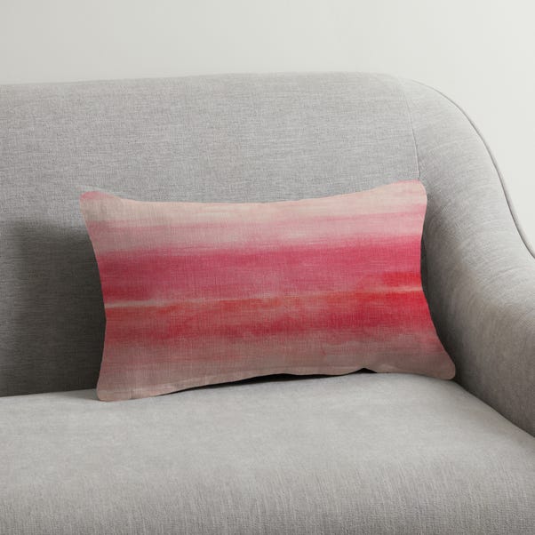 Washy Stripe 30x50cm Cushion Pink image 1 of 1