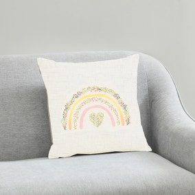 Floral Rainbow 43x43cm Cushion