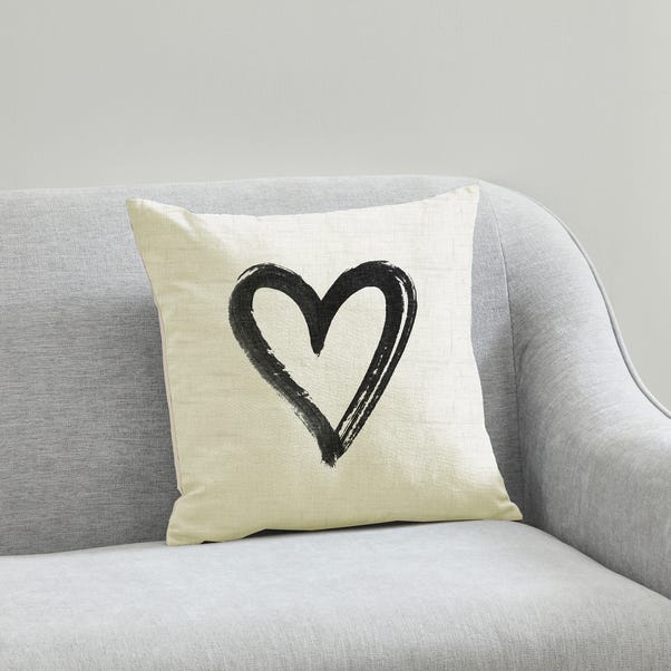 Painted Heart 43x43cm Cushion image 1 of 1