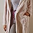 Blush Faux Fur Dressing Gown  undefined