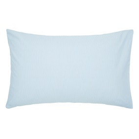 Joules Melrose Floral Blue 100% Cotton Standard Pillowcase Pair