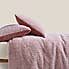 Teddy Bear Feather Soft Marl Reversible Duvet Cover and Pillowcase Set Teddy Feather Blush undefined