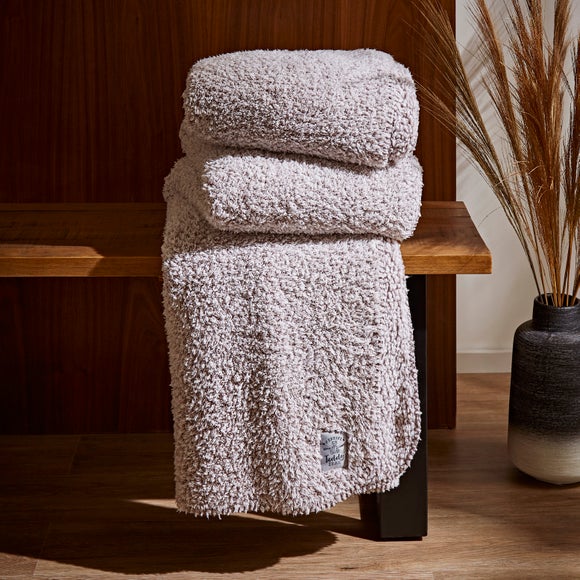 dunelm teddy bear fleece throws