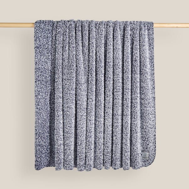 Teddy Bear Soft Marl Throw | Dunelm