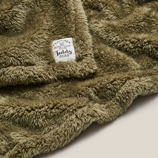 Teddy Bear Throw | Dunelm