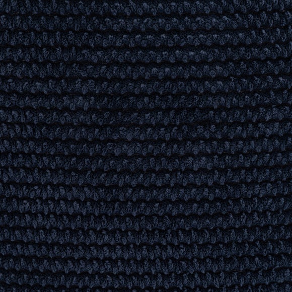 Jenson Navy Bean Bag Chair Dunelm