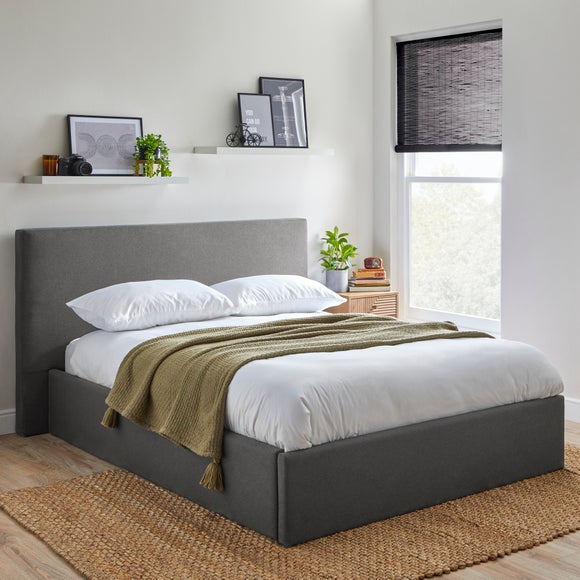 Dunelm grey double deals bed