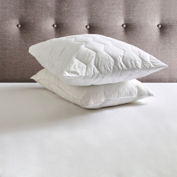 Dunelm zipped sale pillow protectors