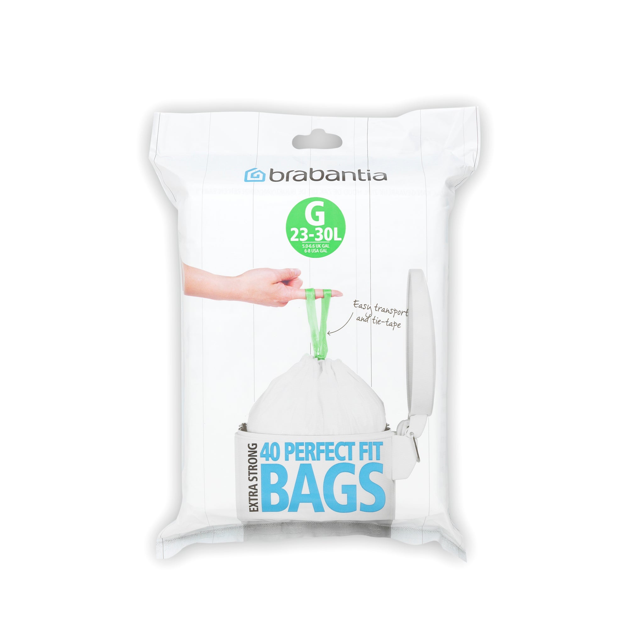 Brabantia Rubbish Dust Bin Bags Liners Size